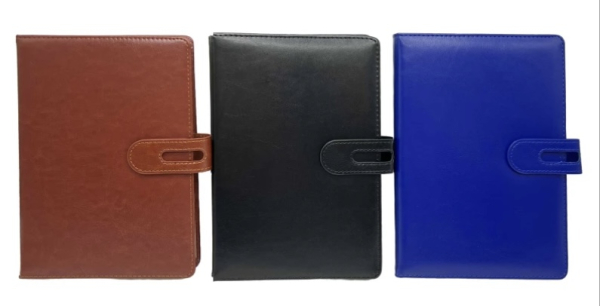 Щоденник А5 недатований, екошкіра, магніт «Класик», 150 арк., мікс - фото 1