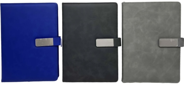 Щоденник А5 недатований 19006, екошкіра, магніт «Діловий», 150 арк., мікс - фото 1