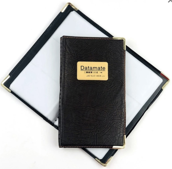 Візитниця Datamate АВ-320, 300 візиток, екошкіра - фото 1