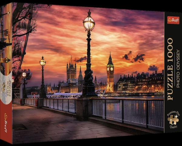 Пазл Trefl «Фото Одіссея: Біг-Бен, Лондон», 1000 елементів - фото 1