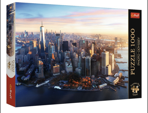 Пазли Trefl Premium Манхеттен Нью-Йорк 1000 елементів - фото 1