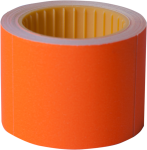  Цінник 50*40мм, (100шт, 4м), прямокутний, зовнішня намотка, помаранчевий BM.282112-11