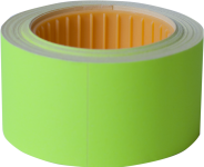  Цінник 30*40мм, (150шт, 4.5м), прямокутний, зовнішня намотка, жовтий BM.282113-08