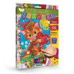 Мозаїка блискуча БМ 02-02 "Котик", Danko Toys