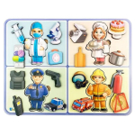 Дерев'яна гра - сортер Професії Ань-Янь ПСФ160  