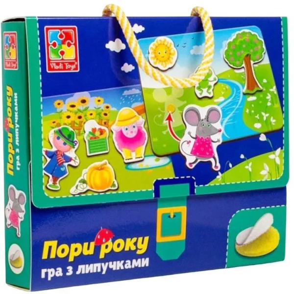 Гра з липучками Vladi Toys Пори року (VT1302-25)