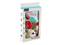 Книжка-шуршалка м'яка 6626ABD 3 різновиди мікс,дикі та домашні тварини, птиці, у коробці 15,5*2,8*26,5 см