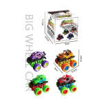 Машина арт. 589 (256шт|2) інерц.,4 кольори, великі колеса, короб. 9*9,2*9,2см