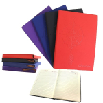 Щоденник недатований А5 160 аркушів кремовий папір в лінію прошивний шкіряна м'яка обкладинка Компас Josef Otten 2831_A5NL