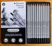 Набір чорнографітних олівців 