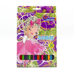 Олівці кольорові 18 кольорів Балерина 7303A2-18 752903 Josef Otten