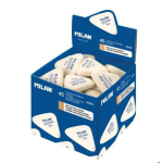 Гумка біла трикутна 3,9*3,4*0,9 см MILAN CMM4045