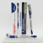 Ручка масляна синя 0.7 мм з гумовим тримачем Manner Piano PT-209