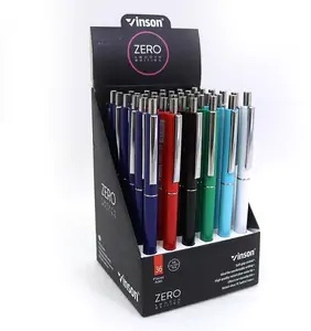 Ручка масляна автоматична синя 0.7 мм, мікс Zero Z3 Vinson - фото 1