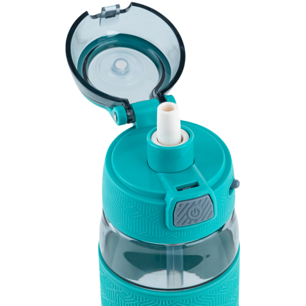 Пляшечка для води 600 мл, сіро-зелена (K24-1201-1) - фото 4