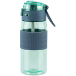 Пляшечка для води 600 мл, зелено-сіра (K24-1201-2)