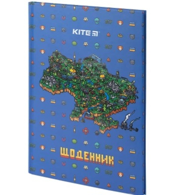 Щоденник шкільний Kite Map K24-262-4, тверда обкладинка