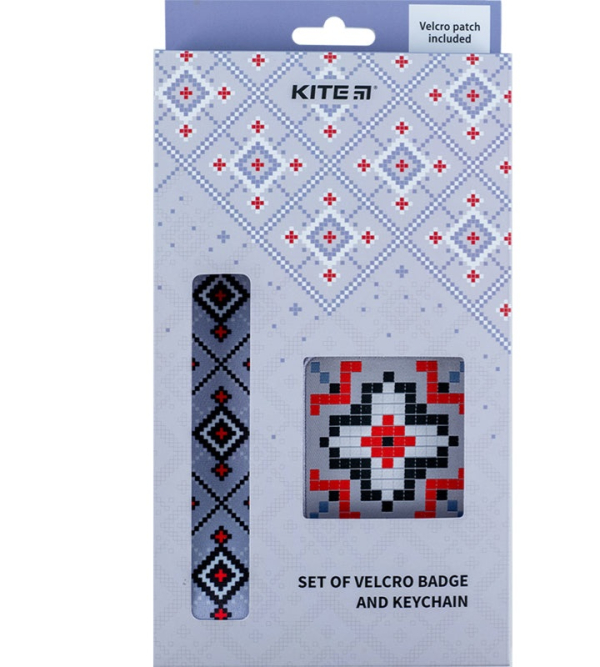 Набір бейдж на липучці та підвіска Kite Be Ukraine K24-3010-1, 2 шт. - фото 2