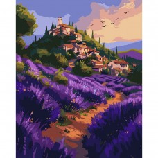 Картина за номерами SANTI Лаванда Провансу 40х50 см - фото 1