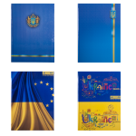 Книга обліку А4 96 аркушів Українська символіка Buromax BM.2400-38