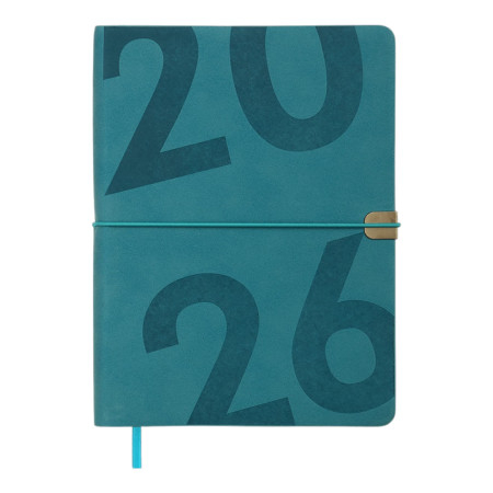 Щоденник 2026 Buromax А5 Best блакитний  - фото 1