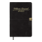 Щотижневик датований A5, 2025, Velour, чорний, BM.2710-01 - фото 1