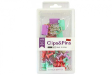 Набір канцелярський біндер + гвоздики