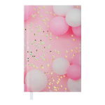 Щоденник недат. ONLY, A6, рожевий 