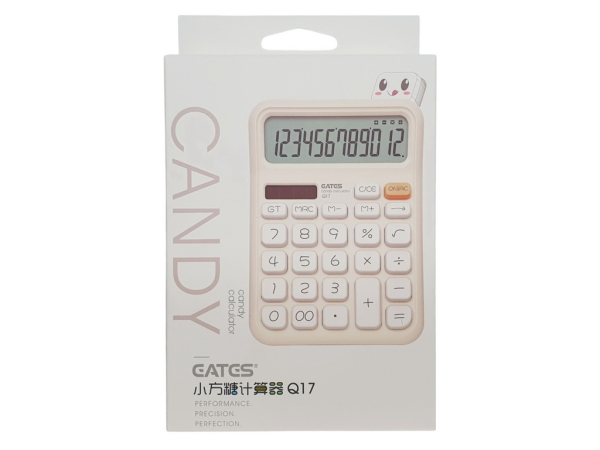 Калькулятор Eates Q17-White білого кольору  - фото 1