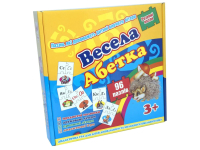 ПАЗЛИ ВЕСЕЛА АБЕТКА. STRATEG 525. 96 ЕЛЕМЕНТІВ