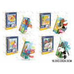 М'яка книга ToyCloud тактильна, з хвостиками 01-4/-4/-4/-4