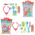 Набір доктора ToyCloud стетоскоп, шприц, пупсик 2023-4/5