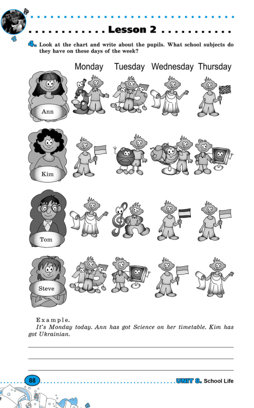 Робочий зошит з англійської мови Workbook6 клас - фото 6