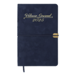 Щотижневик датов. 2025 VELOUR, A5, синій, штуч. шкіра (BM.2710-02)
