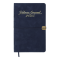 Щотижневик датов. 2025 VELOUR, A5, синій, штуч. шкіра (BM.2710-02) - фото 1
