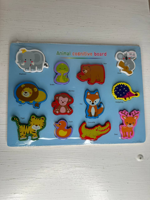 Розвивальна гра-сортер «Тварини» (англійська мова) - фото 1