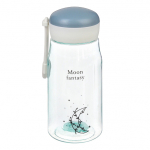 Пляшка дитяча пластикова 450 мл, блакитна