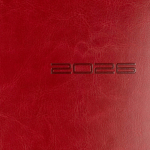 Щоденник датов 2026 IDEAL A5 червоний