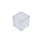 Бокс для паперу Арніка, 90х90х90 мм, прозорий (83032)