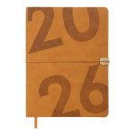Щоденник датований 2026 A5 Buromax BEST BM.2126 бежевий