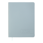 Щоденник датований 2026 Buromax Light Morandi зі штучної шкіри А5 336 сторінок світло-синій