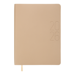 Щоденник датований A5 2026 Buromax Morandi Style пісочний BM.21135-22 - фото 1