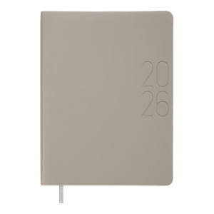 Щоденник датований 2026 A5 Buromax MORANDI STYLE BM.21135 сірий - фото 1