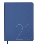 Щоденник датований 2026 Buromax Dark Morandi зі штучної шкіри А6 336 сторінок синій
