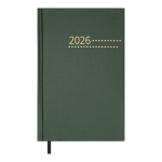 Щоденник датований 2026 Buromax ZEST A5 BM.21167 зелений