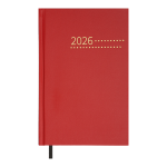 Щоденник датований 2026 Buromax ZEST A5 BM.21167 червоний