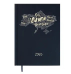 Щоденник датований Buromax 2026 Ukraine A5 336 сторінок