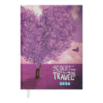 Щоденник датований 2024 ROMANTIC A5 фіолетовий Buromax BM.2170-07