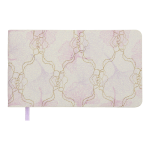 Щотижневик датований 2026 Buromax Bloom зі штучної шкіри 153x87 мм 128 сторінок фіолетовий