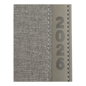 Щотижневик 2026 Buromax кишеньковий Liga Сірий - фото 1